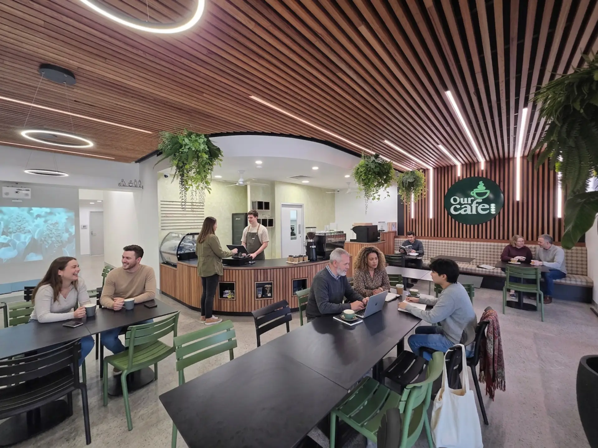 picture of a cafe